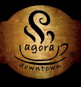 Agora coffee shop logo