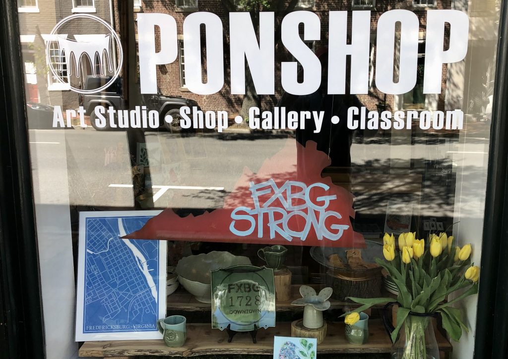 Ponshop FXBG Strong window display