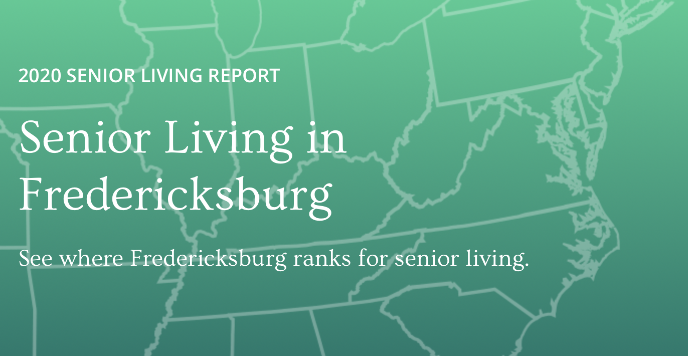 Fredericksburg tops in Virginia, second in U.S. for seniors