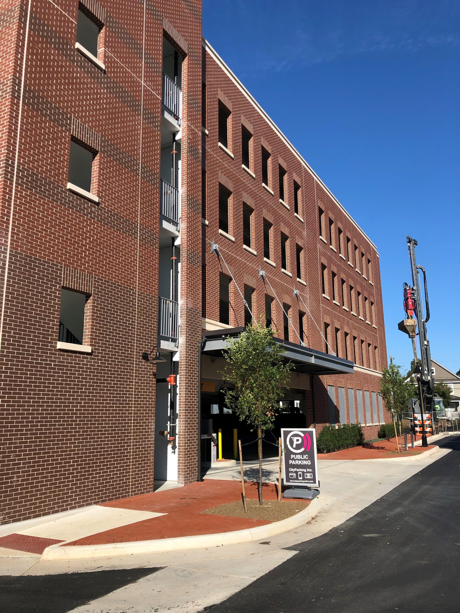 Winchester Street garage now open for paid parking