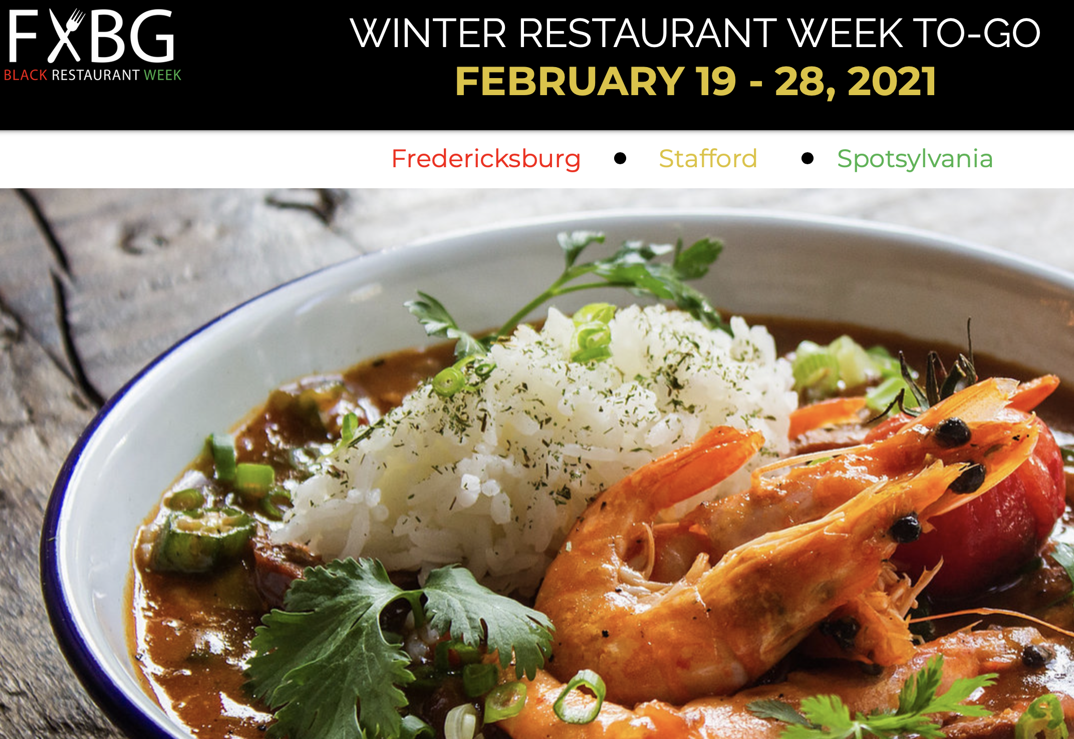 FXBG Black Restaurant Week set for Feb. 19-28