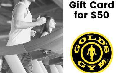 Gold’s Gym discounted gift cards now available