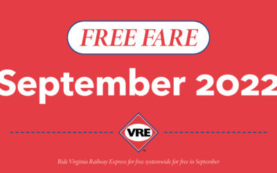VRE to suspend fares for September