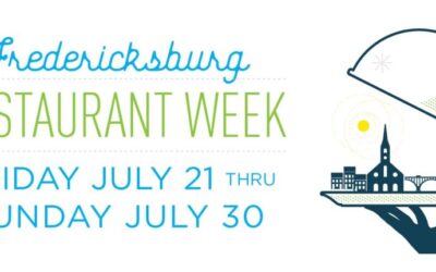 Fredericksburg Restaurant Week starting July 21