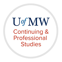Circle with UofMW logo