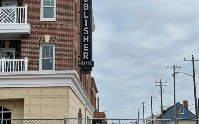 Sign goes up at Publisher Hotel in FXBG