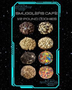 Sign with different cookies.