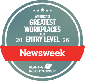 Newsweek 2026 America's Greatest Workplaces Entry Level Logo