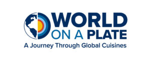 World on a plate logo.